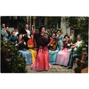 Sevilla Una Juerga Tomas Sanz No.44 Spain Postcard